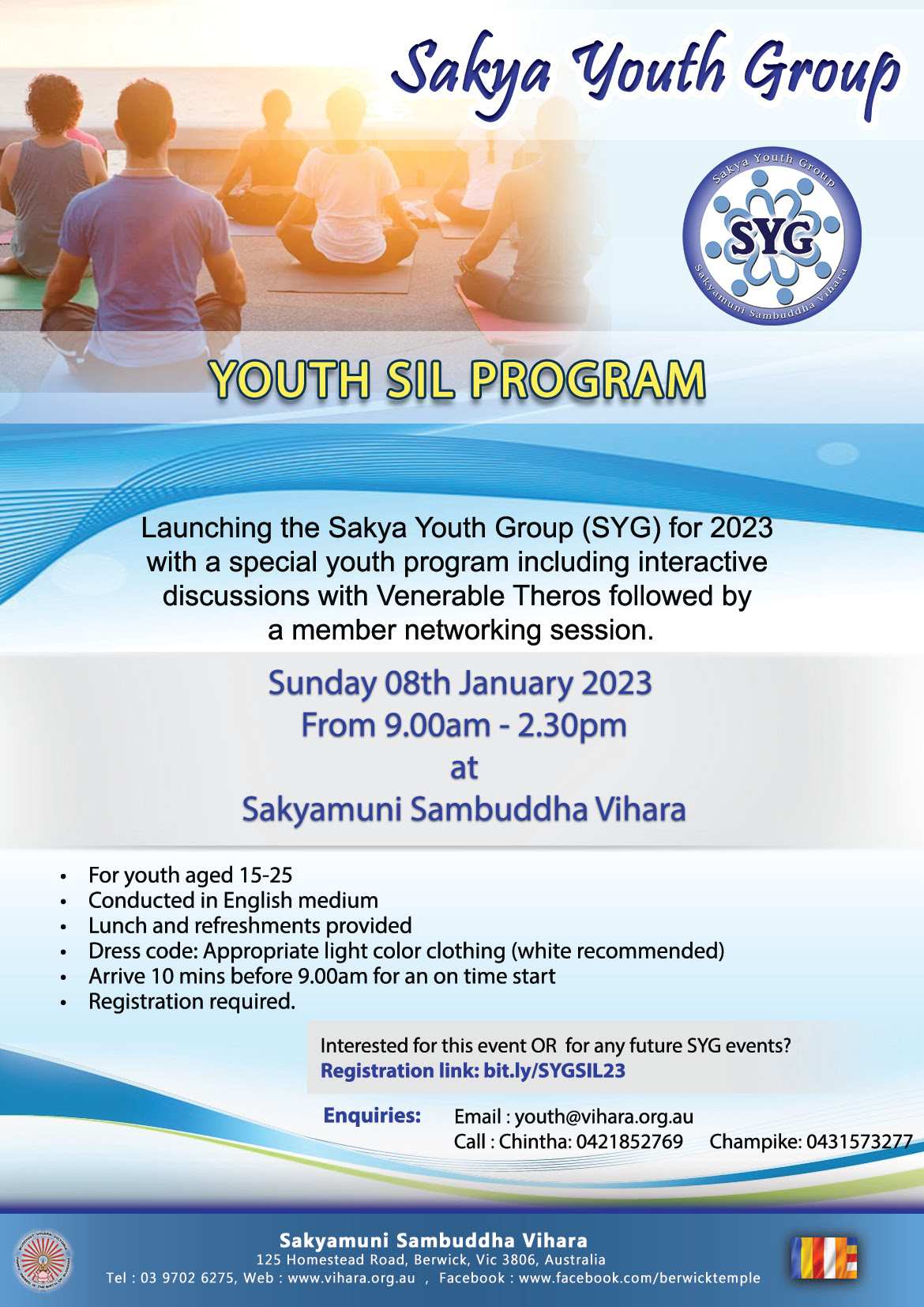 2023 January Youth Sil Program